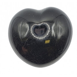 black tourmaline heart