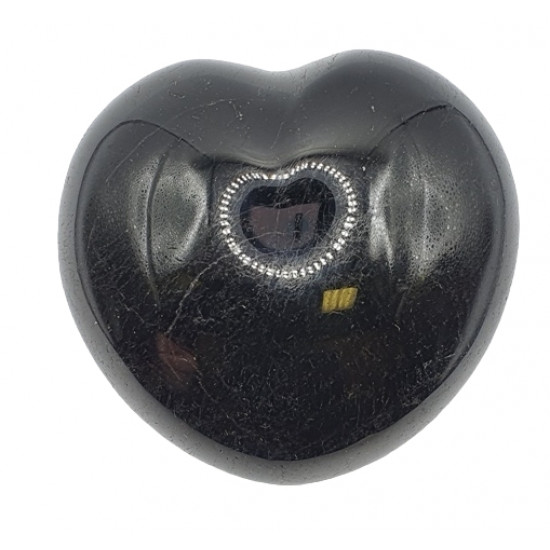 black tourmaline heart