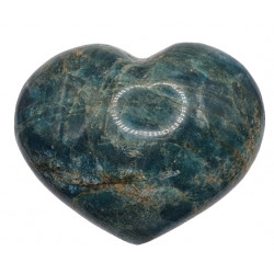 Blue apatite heart