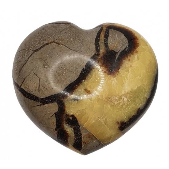 Septarian heart