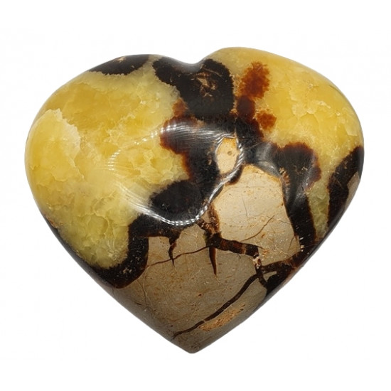 Septarian heart