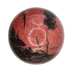 rhodonite sphere