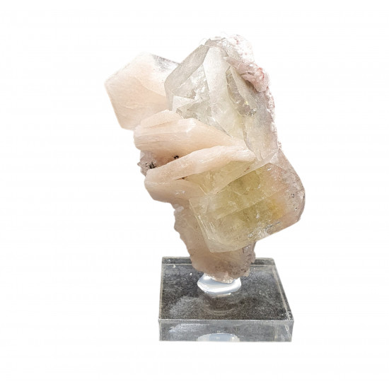 apophyllite on stilbite