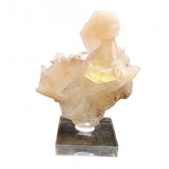 apophyllite on stilbite
