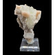 green apophyllite on stilbite on morderite