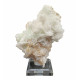 green apophyllite on stilbite and mesolite