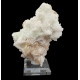 green apophyllite on stilbite and mesolite
