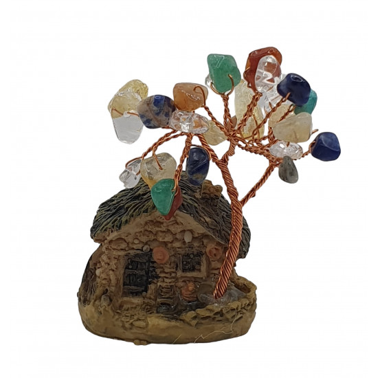 house tree mix stone