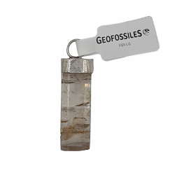 yellow spodumene pendant