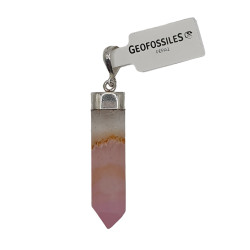 pendentif aragonite rose