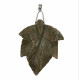 pendant jasper leaf