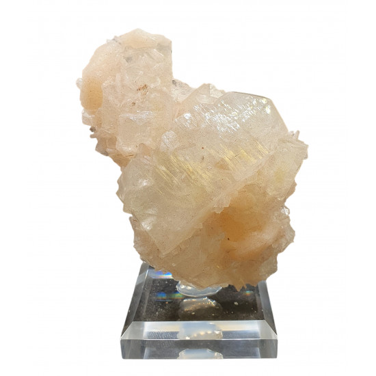 apophyllite on stilbite