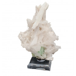 apophyllite verte sur scolecite