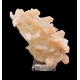 stilbite on chalcedony on calcite