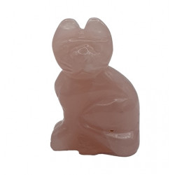 Cat rose quartz