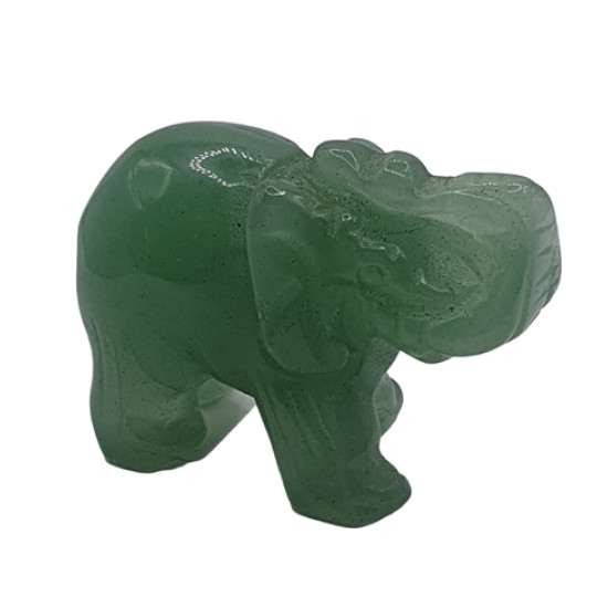 elephant green aventurine