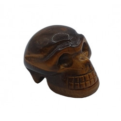 Skull tiger eye
