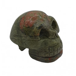 Skull unakite