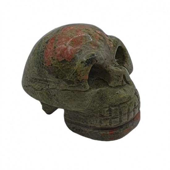 Skull unakite