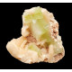 green apophyllite on stilbite and heulandite