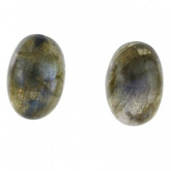 Sterling Silver Labradorite Earrings E-18-03