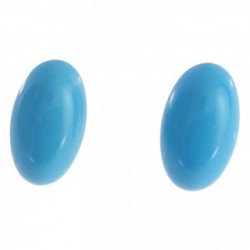 Sterling Silver Turquoise Earrings E-18-03