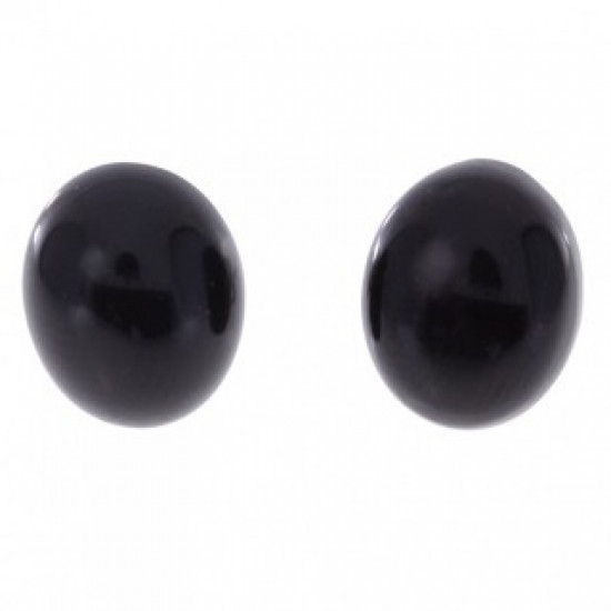 Sterling Silver Black Onyx Earrings E-18-04