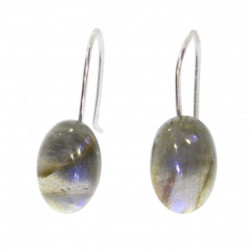 Sterling Silver Labradorite Earrings E-18-07
