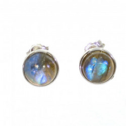 Sterling Silver Labradorite Earrings E-22-01