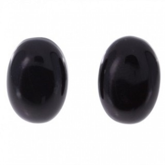 Sterling Silver Black Onyx Earrings E-22-04