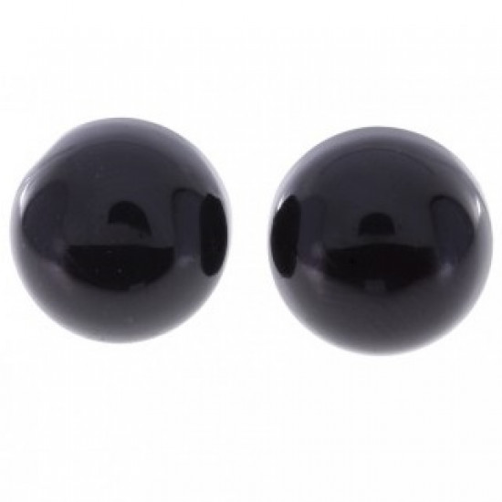 Sterling Silver Black Onyx Earrings E-22-05