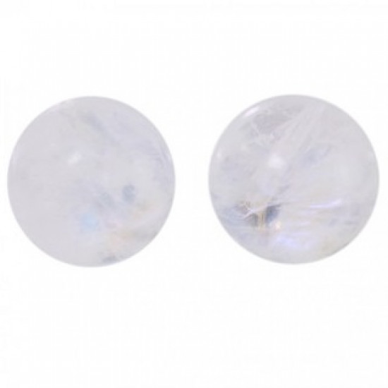 Sterling Silver Moonstone Earrings E-22-05