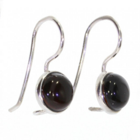 Sterling Silver Black Onyx Earrings E-22-06