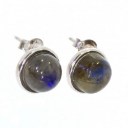 Sterling Silver Labradorite Earrings E-26-01