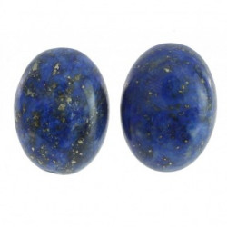 boucles d'oreilles argent lapis lazuli E-26-03