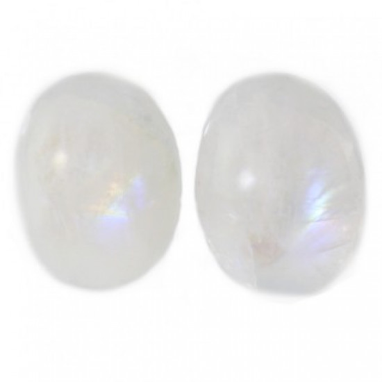 Sterling Silver Moonstone Earrings E-26-03
