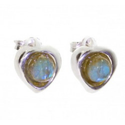 Sterling Silver Labradorite Earrings E-26-08