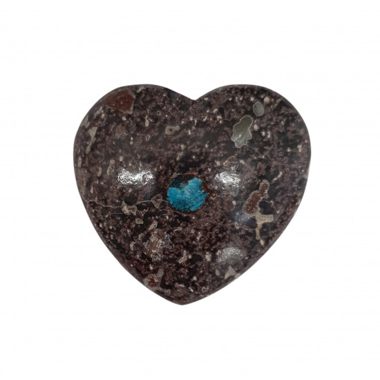 Cavansite heart