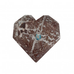 Cavansite heart