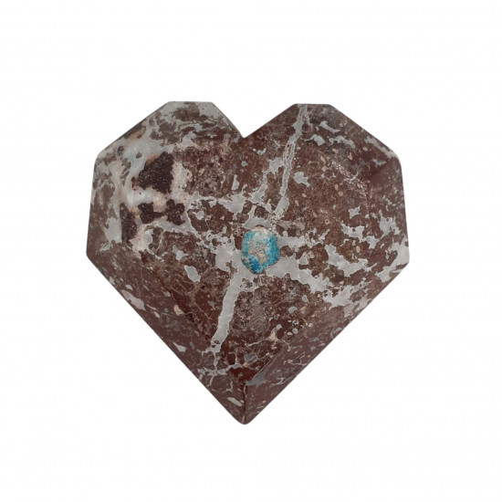 Cavansite heart