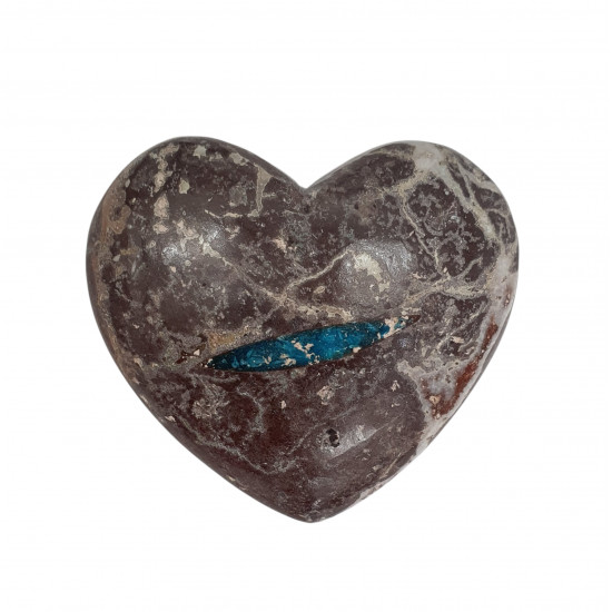 Cavansite heart