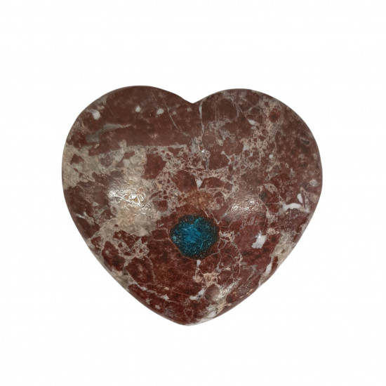 Cavansite heart