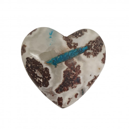 Cavansite heart