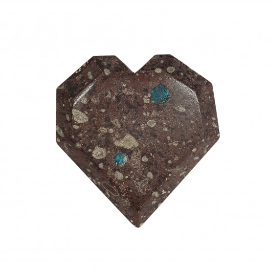 Cavansite heart