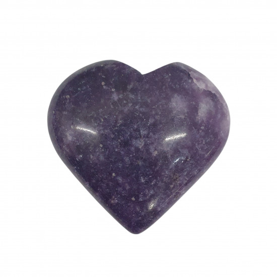 Lepidolite Heart