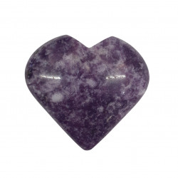 Lepidolite Heart