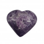 Lepidolite Heart
