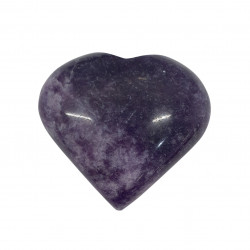Lepidolite Heart