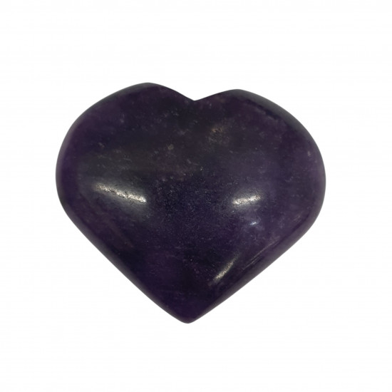 Lepidolite Heart