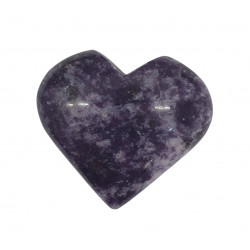 Lepidolite Heart